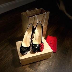 LOUBOUTIN | Bianca 120 Patent Calf